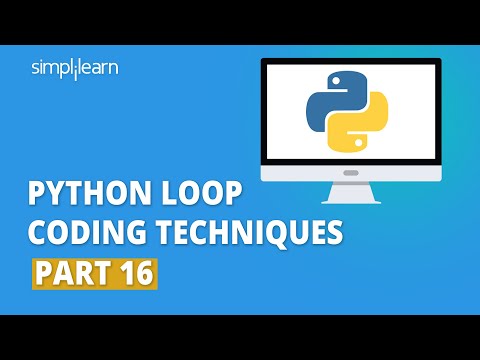Python Loop Coding Techniques 16 | Looping Techniques In Python | Python Tutorial | Simplilearn