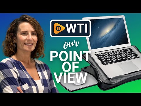 MAX SMART Laptop Lap Pad Laptop Stand with Attached Mouse Pad - WTI product video review