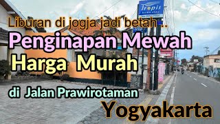 Pantes saja turis asing betah nginep di sini, penginapan murah di jogja jl. praw