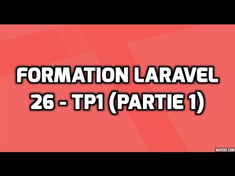 Formation Laravel 5 26 TP 1 Raccourcisseur d URLS Partie 1 6