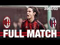 Pirlo - Seedorf - Inzaghi for the win | AC Milan v Bologna | Full Match 2002/2003
