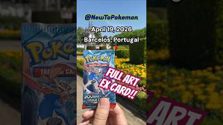 Shiny Full Art card from Journey Together! #rippingpacks #pokemoncards