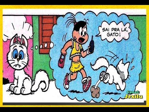 Magali e Mingau - A Magali deve crescer ou Não? - Quadrinhos Turma da Mônica