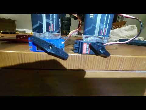 Servo Speed Comparaison @6V : HNR mars-X (25kg) VS DS3230pro (coreless 30kg)