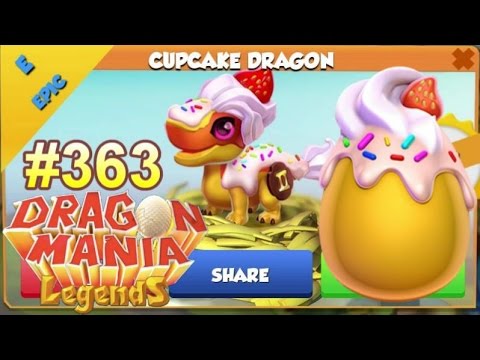 CUPCAKE DRAGON Hatching + Moon Rabbit & Envy Weekend Events! - Dragon Mania Legends #363
