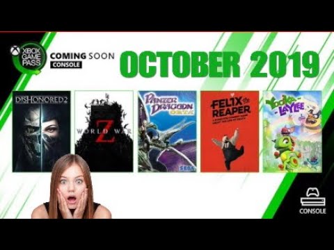 Xbox Game Pass OCTOBER 2019 | New Arrivals & What's Leaving