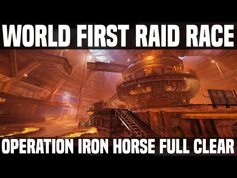 The Division 2 | World First Raid Race Operation Iron Horse Full Clear 2nd place