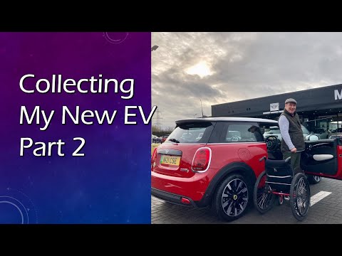 Collecting My New 2022 Mini Cooper SE EV Part 2