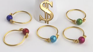 Simple Rings to MAKE & SELL in 2022 Easy Jewelry Making Tutorial