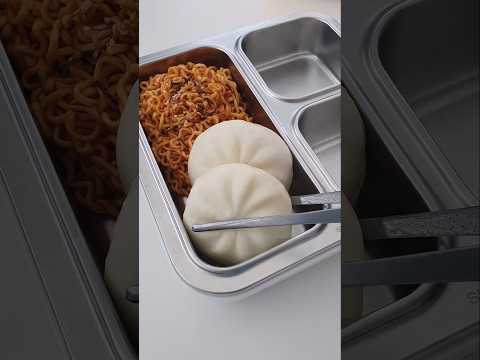 Pack my lunchbox with me 🥡🥟 #asmr  #lunch #bento #shorts