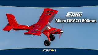 E-flite Draco 0.8m AS3X SAFE Select BNF Basic