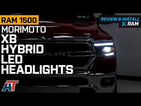 2019-2022 RAM 1500 Morimoto XB Hybrid LED Headlights Black Housing Review & Install