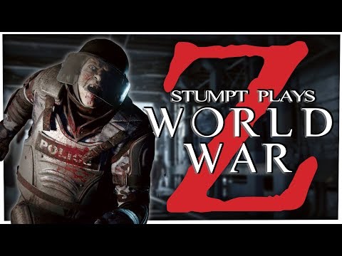 World War Z - #1 - STUMPT VS. THE ZOMBIE APOCALYPSE! (4-Player Gameplay)