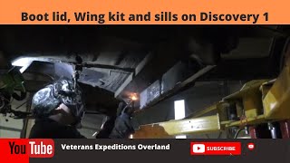 Episode 12, - Land Rover Discovery 1, new boot lid, wing kit and sills