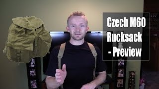 Czech M60 Rucksack - Preview