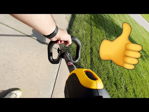 DeWALT proves me wrong on cordless trimmers/edgers