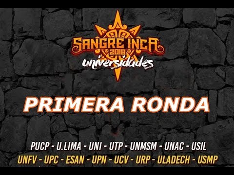 SKOPE VS ZARECK VS ANIBAL VS VIRUZ//PRIMERA RONDA //SANGRE INCA UNIVERSIDADES