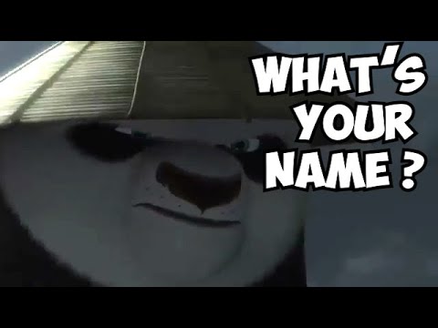 What's Your Name? Ezekiel, Tony & Kung Fu Panda | 功夫熊猫迷因