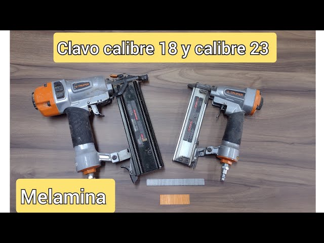 Vídeo relacionado con meite Clavos brad calibre 18 de 15 mm galvanizados, paquete de 1000 unidades, para clavadora neumática y eléctrica