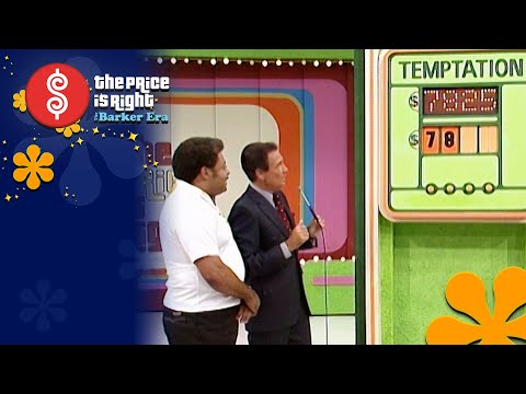 Contestant Tests His Luck Playing TEMPTATION For a New Car! - The Price Is Right 1984