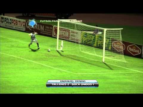 Los goles de Talleres 2 - Boca Unidos 1. Fecha 36. Torneo Primera B Nacional. Fútbol Para Todos.