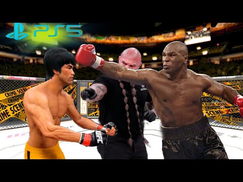 UFC4 Bruce Lee vs. Mike Tyson EA Sports UFC 4