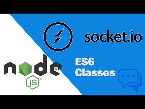 Node JS Socket IO ES6 Classes