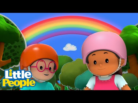 Little People | Fresh Air & Friendly Fun! | Compilation | Kids Cartoons - Kids TV Series, Kingdom Kids Zone - Little People - Fisher Price