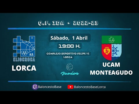 Baloncesto Junior. A.D. Eliocroca Lorca - C.B. Monteagudo UCAM