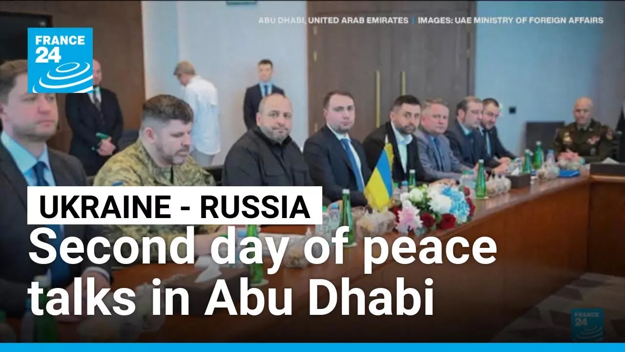 Inside the Second Day of Ukraine-Russia Peace Talks in Abu Dhabi