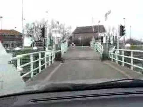 Vlotbrug in Burgervlotbrug