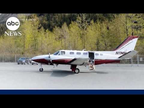 Plane crashes during foggy conditions in remote area of Alaska, killing 8