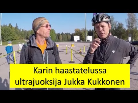 Ultrajuoksija Jukka Kukkonen Kari Mattilan haastattelussa