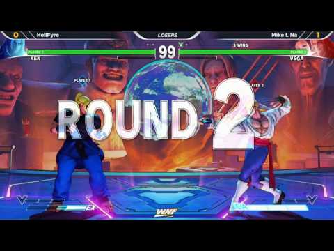WNF SFV - Off Season 1.1 - HellFyre (Ken) vs Mike L Na (Vega)