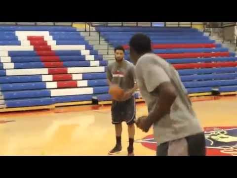 Indiana Hoosiers Victor Oladipo Erick Green and Christian Watford working out together