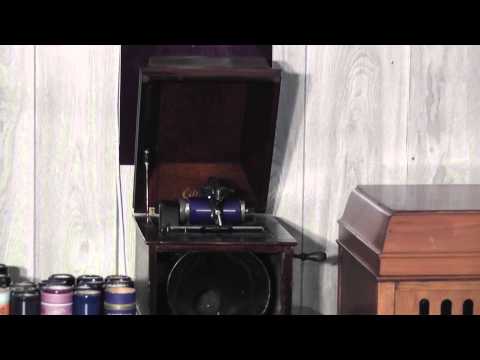 Edison blue amberol cylinder 2183 - Stabat Mater Inflammatus (Cornet) by Gustav Heim