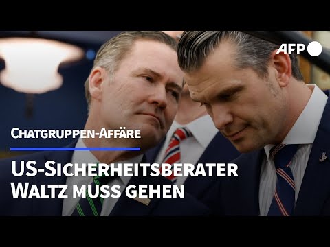 Signal-Gate: US-Sicherheitsberater Waltz geht | AFP