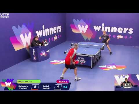 WINners CUP table 2  27.11 Kolomiets Vladimir - Batiuk Dmitrii 13:30