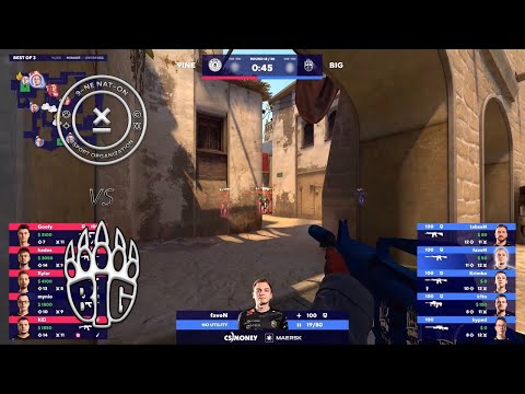 9INE vs BIG | BLAST Premier Spring Showdown 2023 Europe