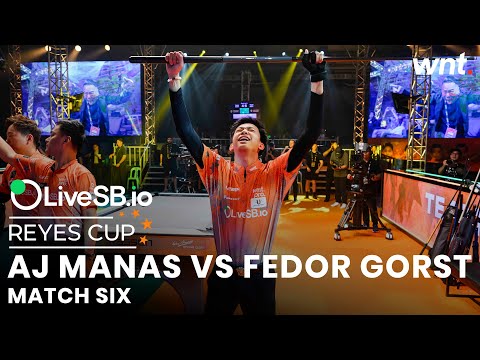 AJ Manas vs Fedor Gorst | Match Six | Day Two | 2025 Reyes Cup