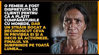 O FEMEIE A FOST DISPREȚUITĂ PENTRU MONEDE, DAR UN BOGAT A RECUNOSCUT-O ȘI A ACȚIONAT.