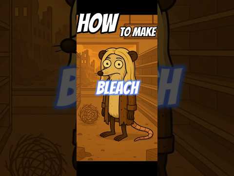 How to Make Bleach with Salt, Water & a Battery | DIY Survival Disinfectant #shorts #science