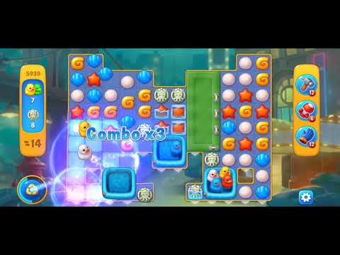 Fishdom 5939 Hard Level - NO 💣🧨💥