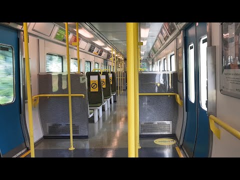 On Board an IE 8520 Class Dart Train From Killester to Howth Junction, Dublin