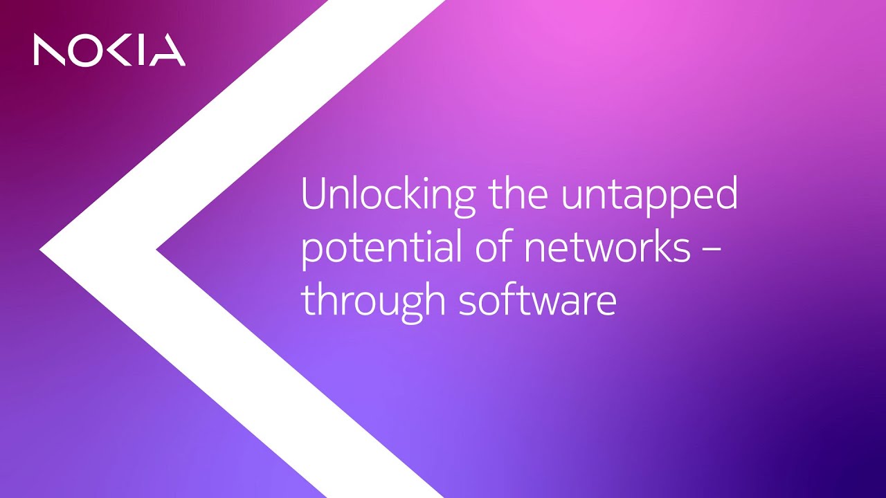 Unlocking the untapped potential of networks – through software