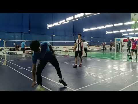 Badminton MuhibbahTeam Men's Double Sparring - Fuad / Azizi Vs Irfan / Bilal