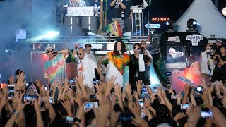 170722 스컬&하하 (SKULL&HAHA) 해운대 City Block SKULL&HAHA NORA 공연 직캠