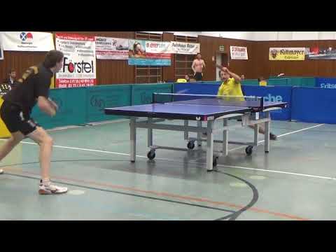 Guman vs Erik Schreyer 5 Spvgg Effeltrich vs Muehlhausen II  20180415 Bundesliga 3 Table Tennis Zoom