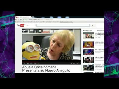 ABUELA COCAINÓMANA CON EL MINION- 17-04-2015