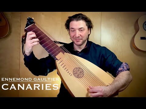 Ennemond Gaultier - Canaries - Baroque Lute (Antoine Pansera)